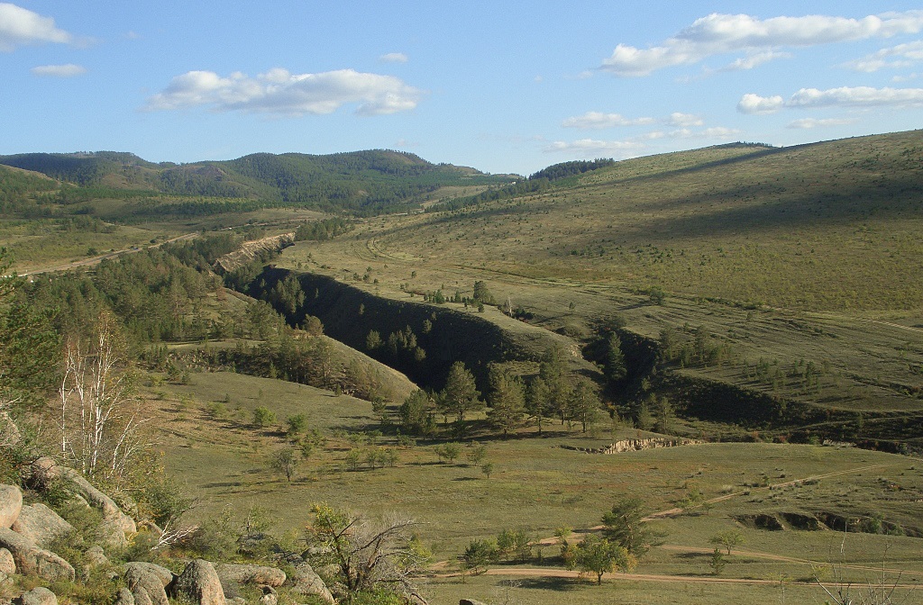 Окрестности горы Омулевая, изображение ландшафта.