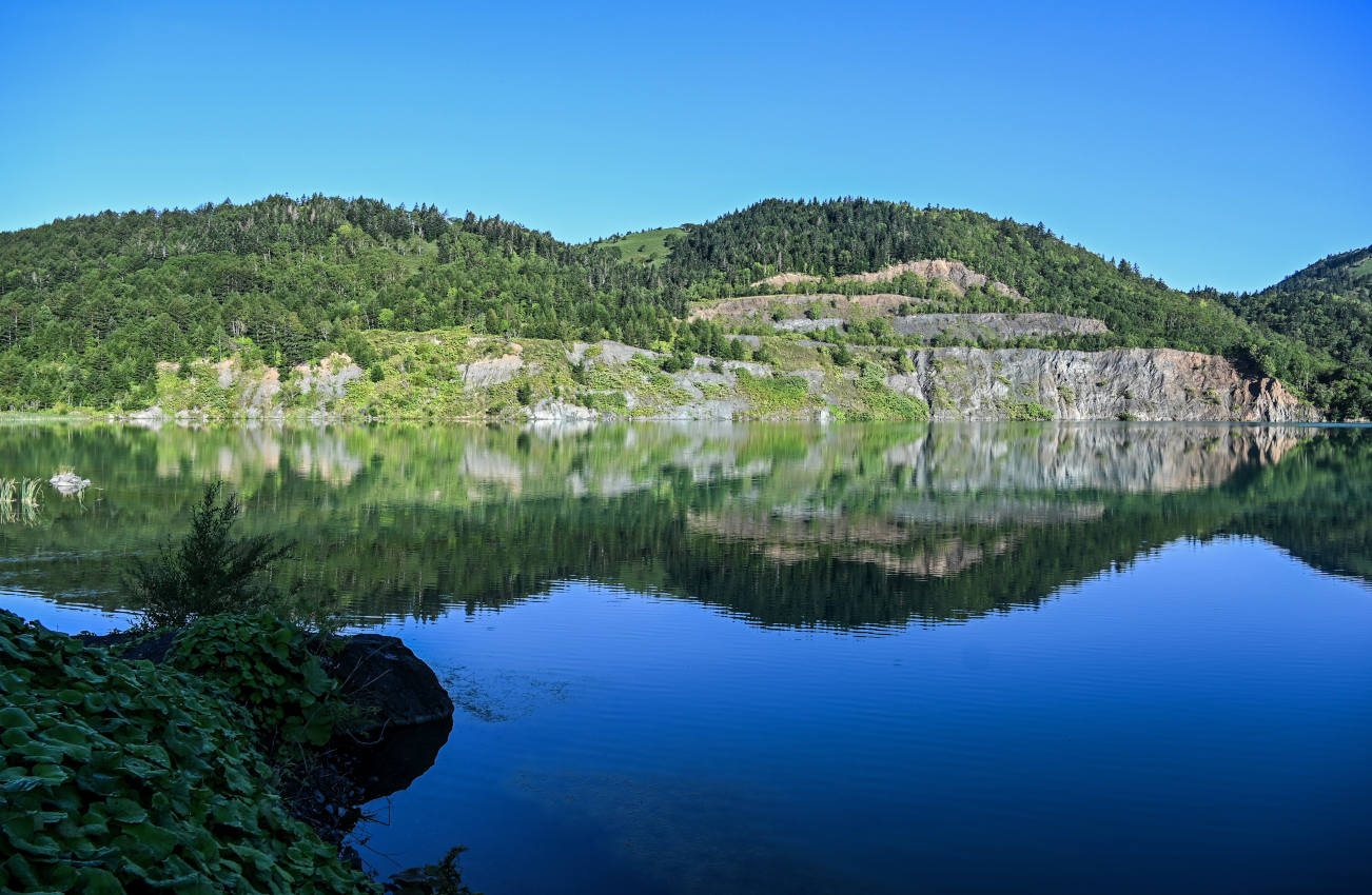 Бирюзовые озёра, изображение ландшафта.