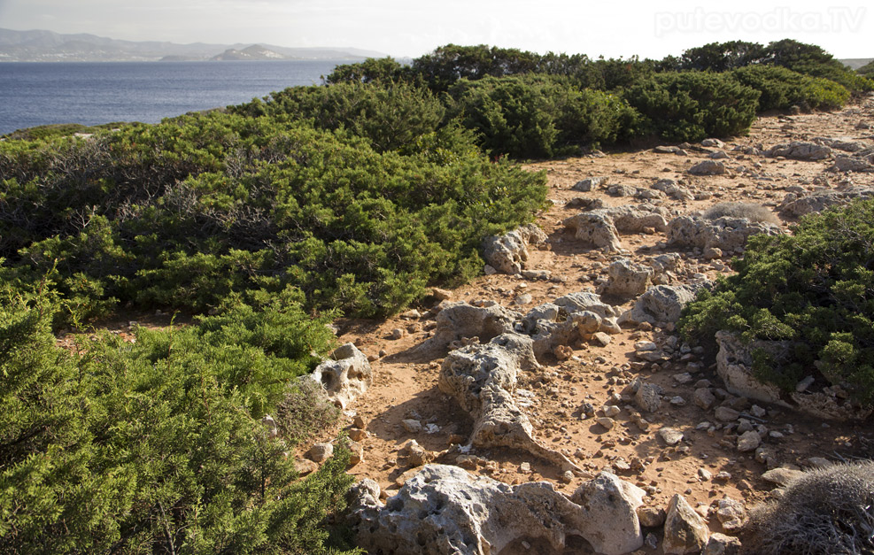 Остров Парос, изображение ландшафта.