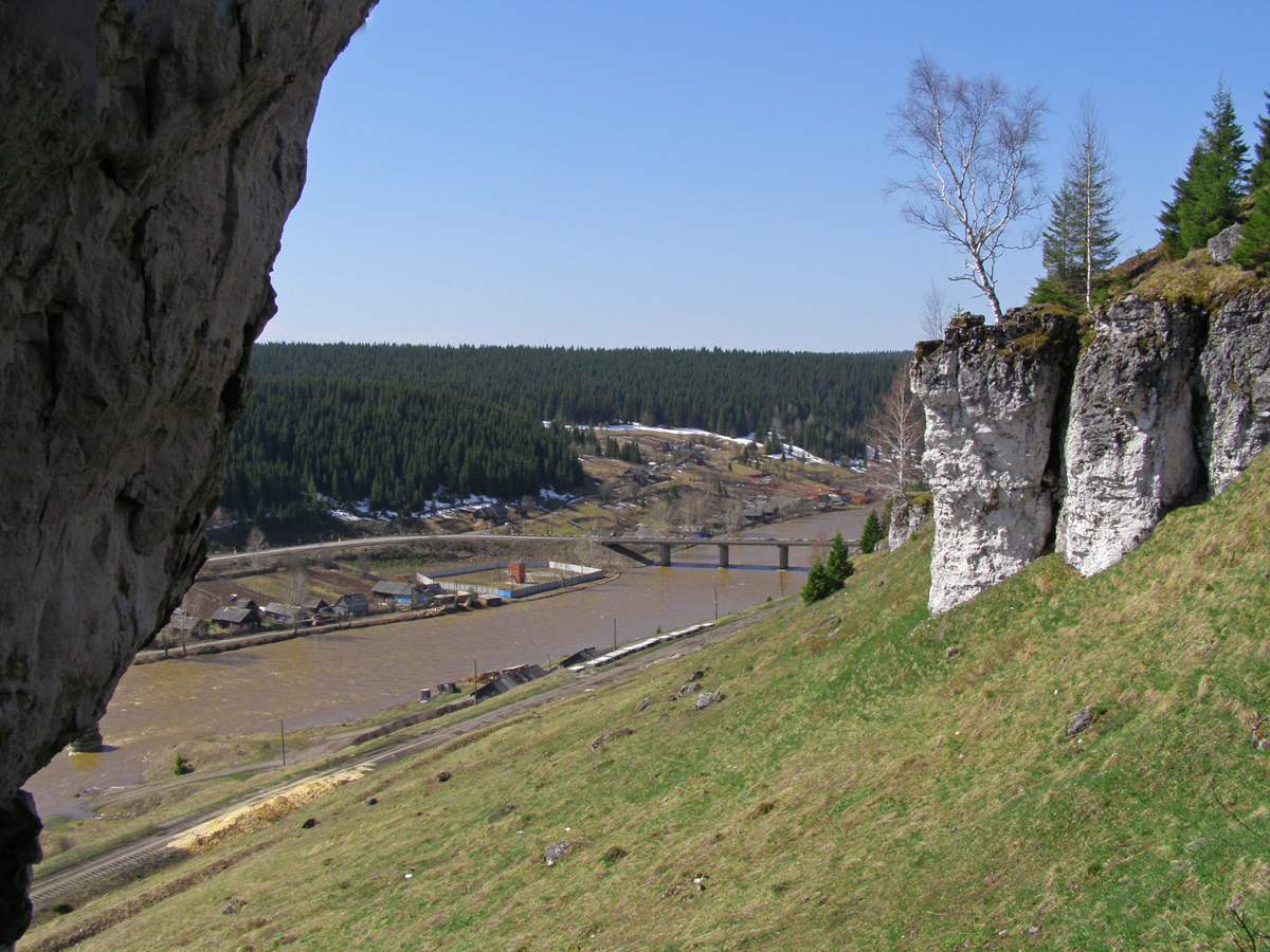 Окрестности посёлка Усьва, image of landscape/habitat.