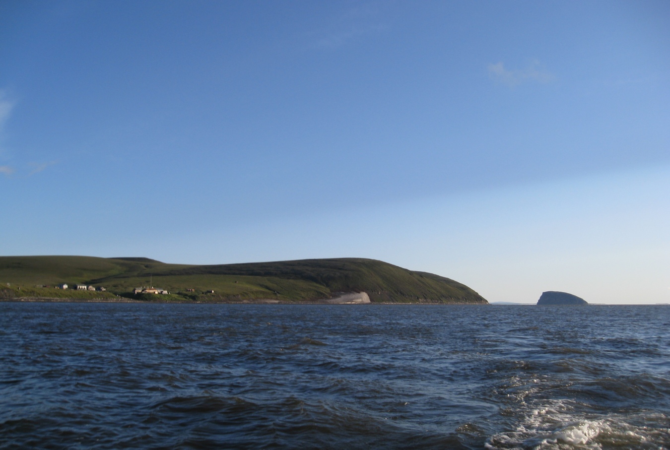 Остров Столб, протока Быковская, изображение ландшафта.