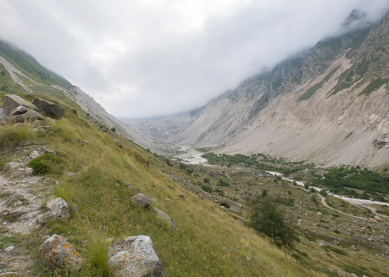 Черек-Безенгийское ущелье, изображение ландшафта.
