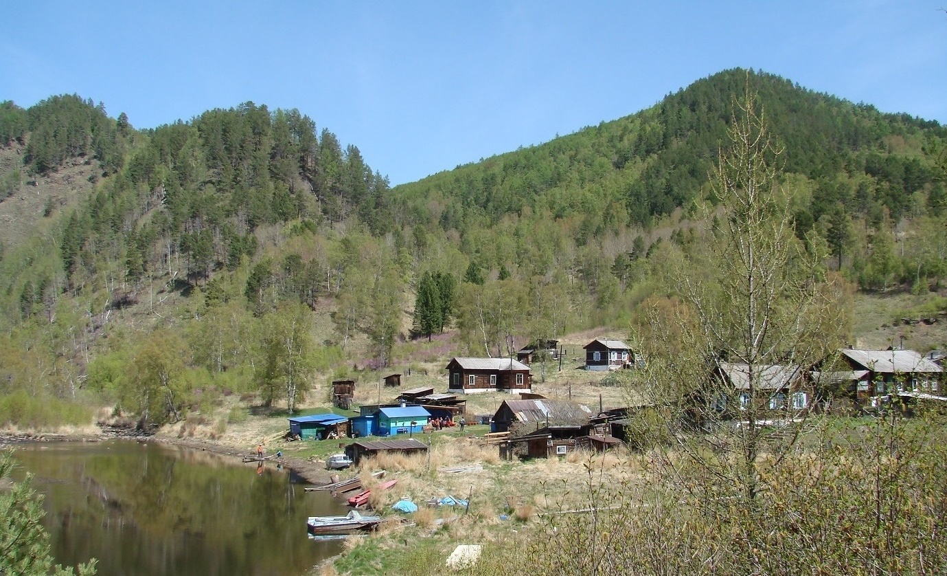 Кругобайкальская железная дорога, изображение ландшафта.