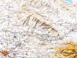 Хребет Боролдайтау, изображение ландшафта.