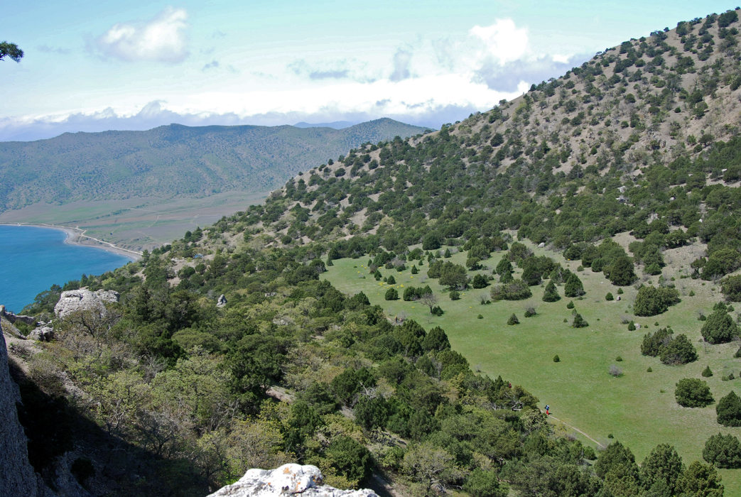 Караул-Оба, изображение ландшафта.