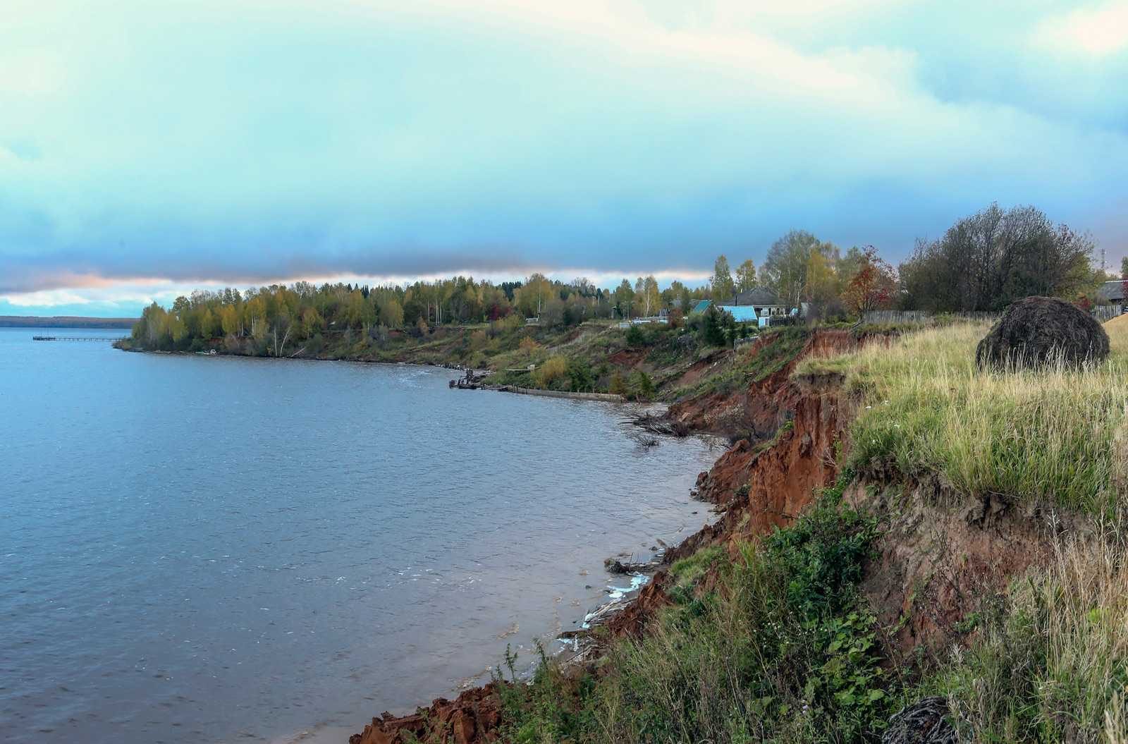 Низовья и устье Полуденной, изображение ландшафта.