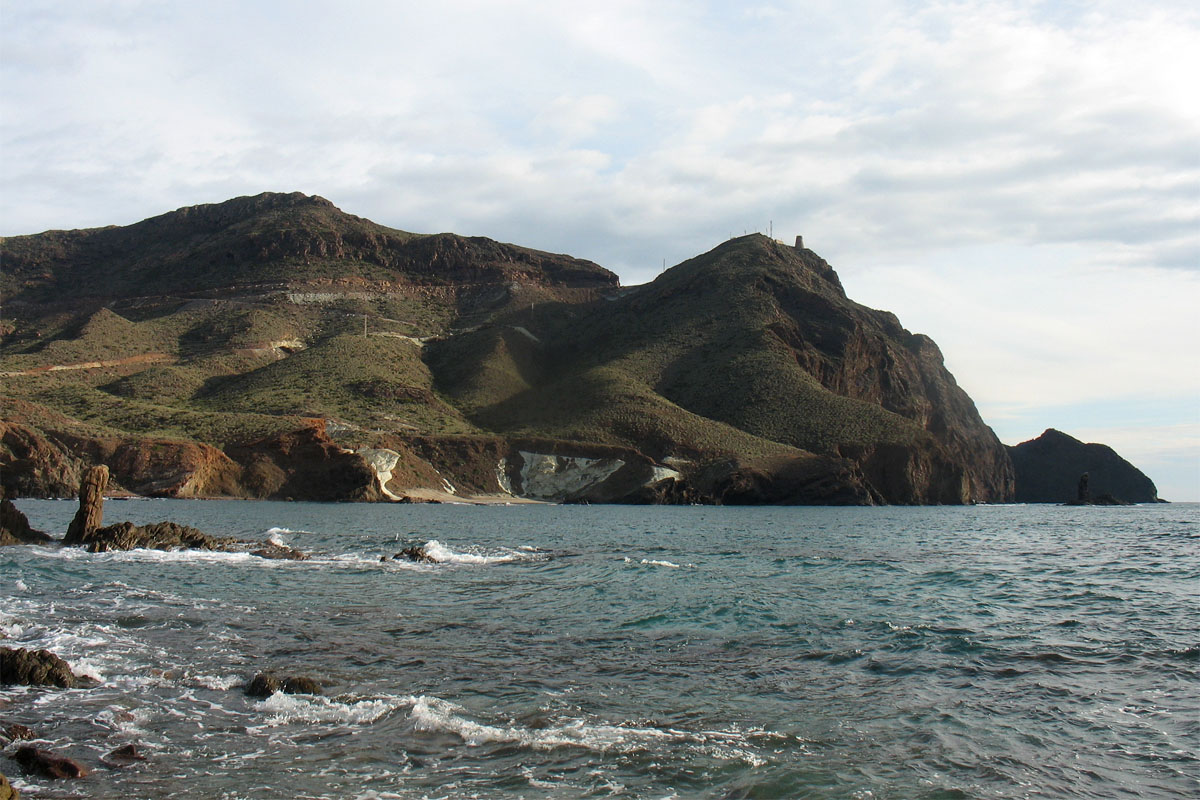 Cabo de Gata, изображение ландшафта.