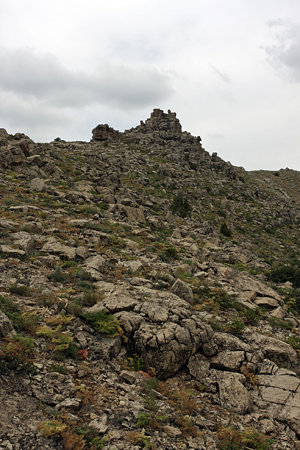 Гора Нурбай, изображение ландшафта.
