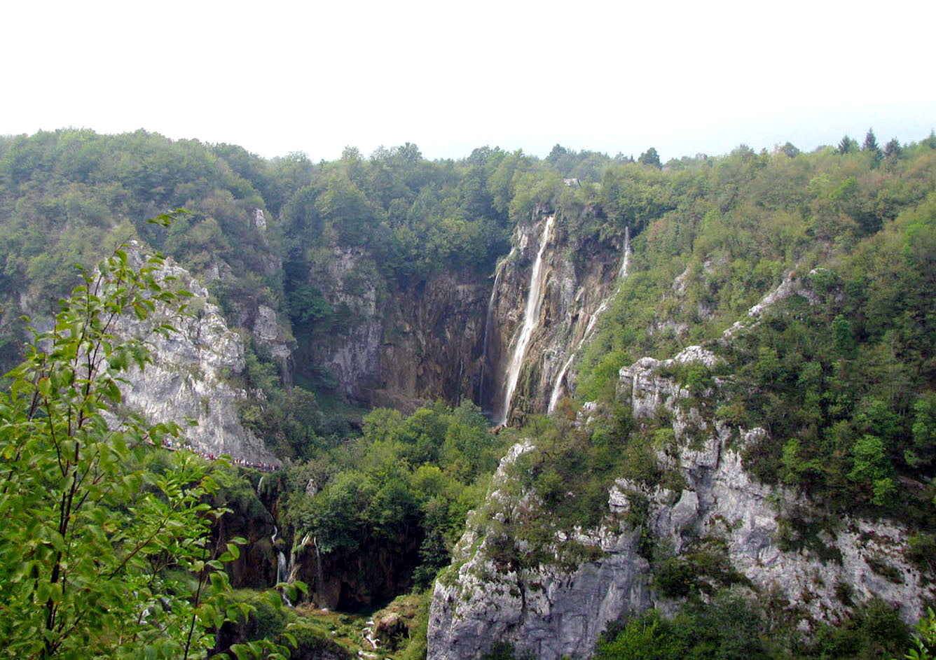 Плитвицкие озёра, изображение ландшафта.