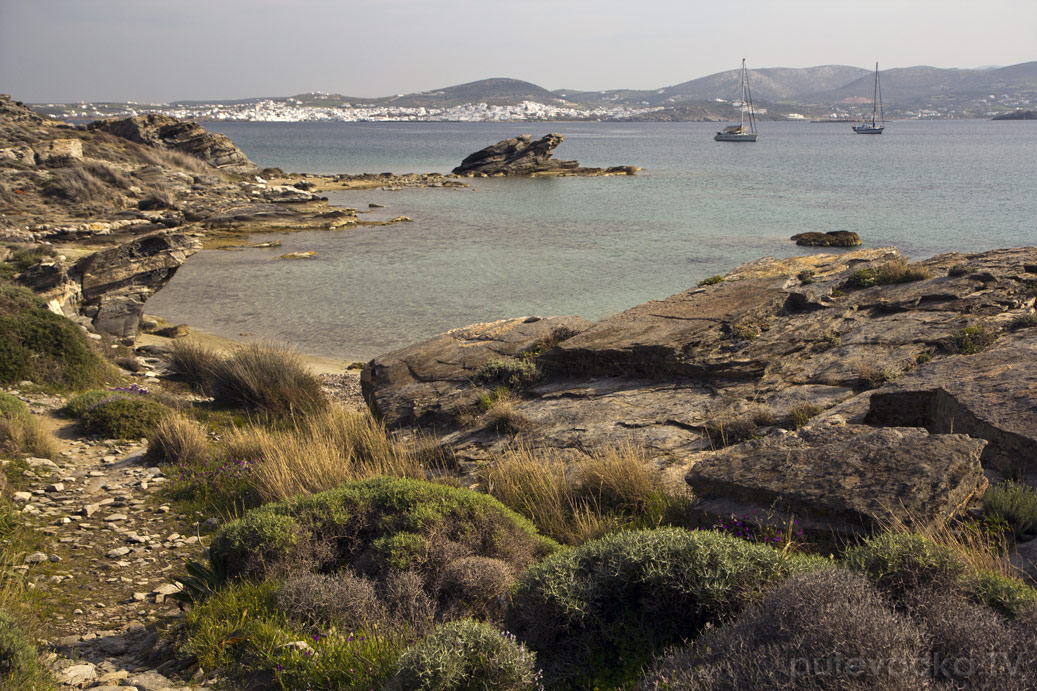 Остров Парос, изображение ландшафта.