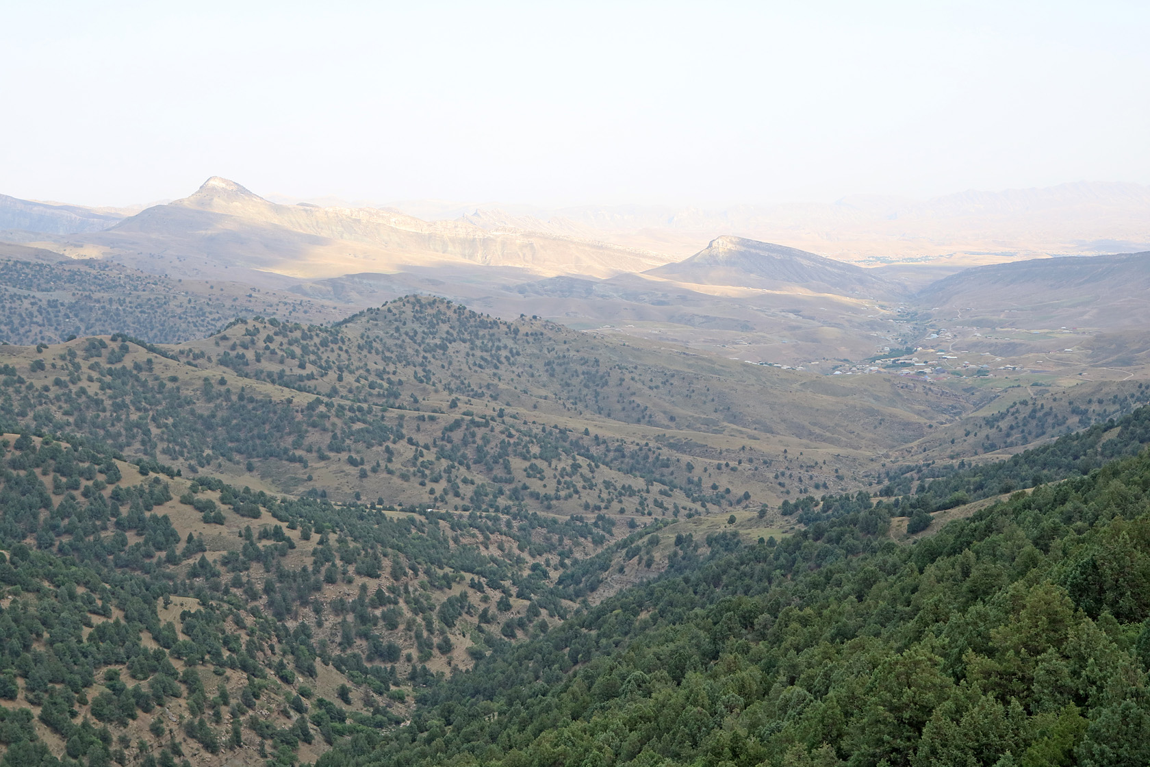 Горы Саукбулак, изображение ландшафта.