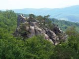 Скалы Довбуша, изображение ландшафта.
