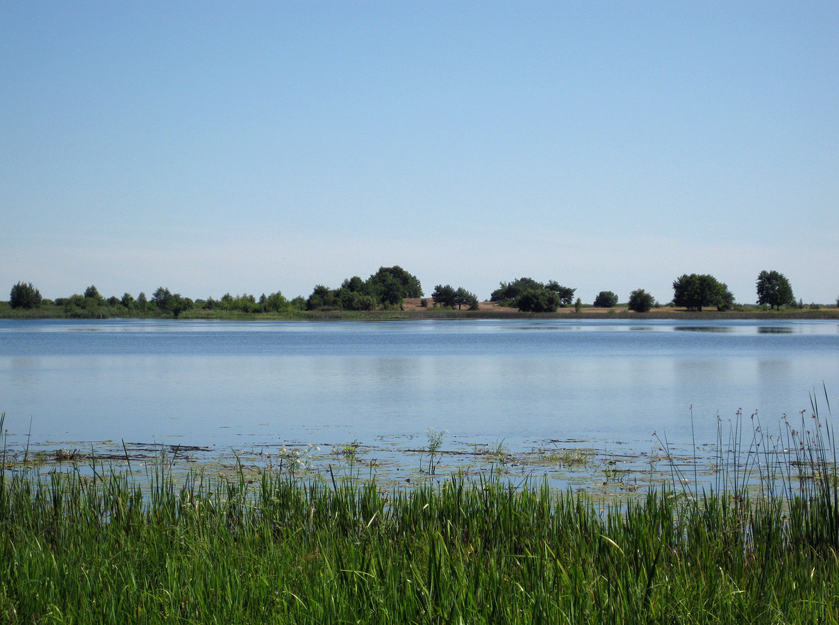 Озеро Святое, изображение ландшафта.