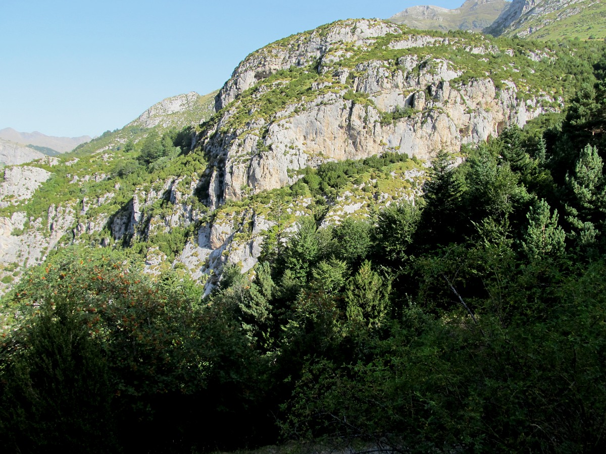 Valle de Bujaruelo, изображение ландшафта.