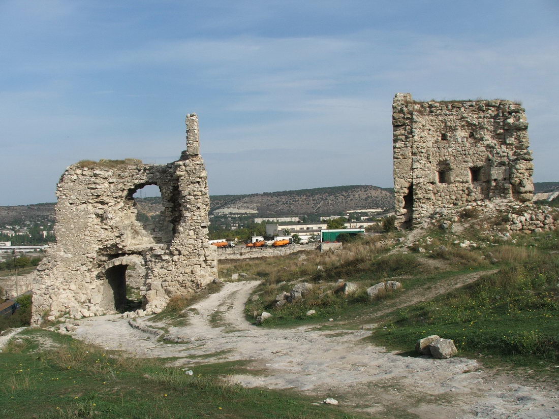 Крепость Каламита, изображение ландшафта.