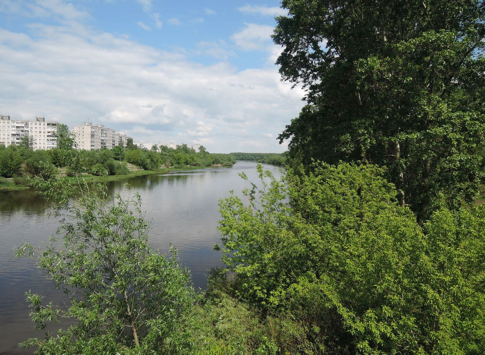 Орехово-Зуево и окрестности, изображение ландшафта.
