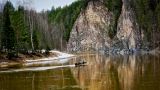 Камень Дужной и его окрестности, изображение ландшафта.