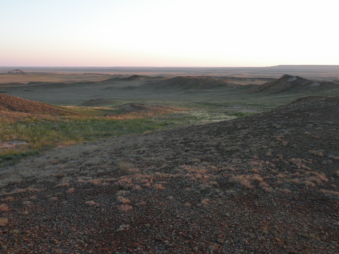 Карашатау, изображение ландшафта.