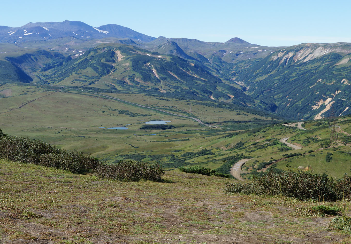 Стоянка "Вилючинский перевал", изображение ландшафта.