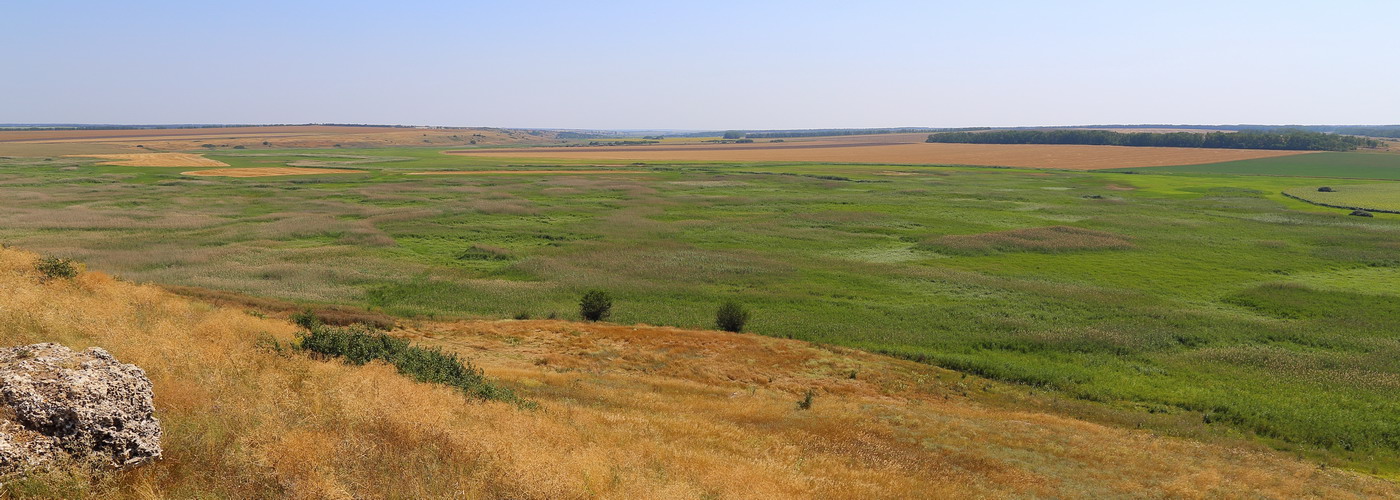 Бассейн реки Самбек, изображение ландшафта.