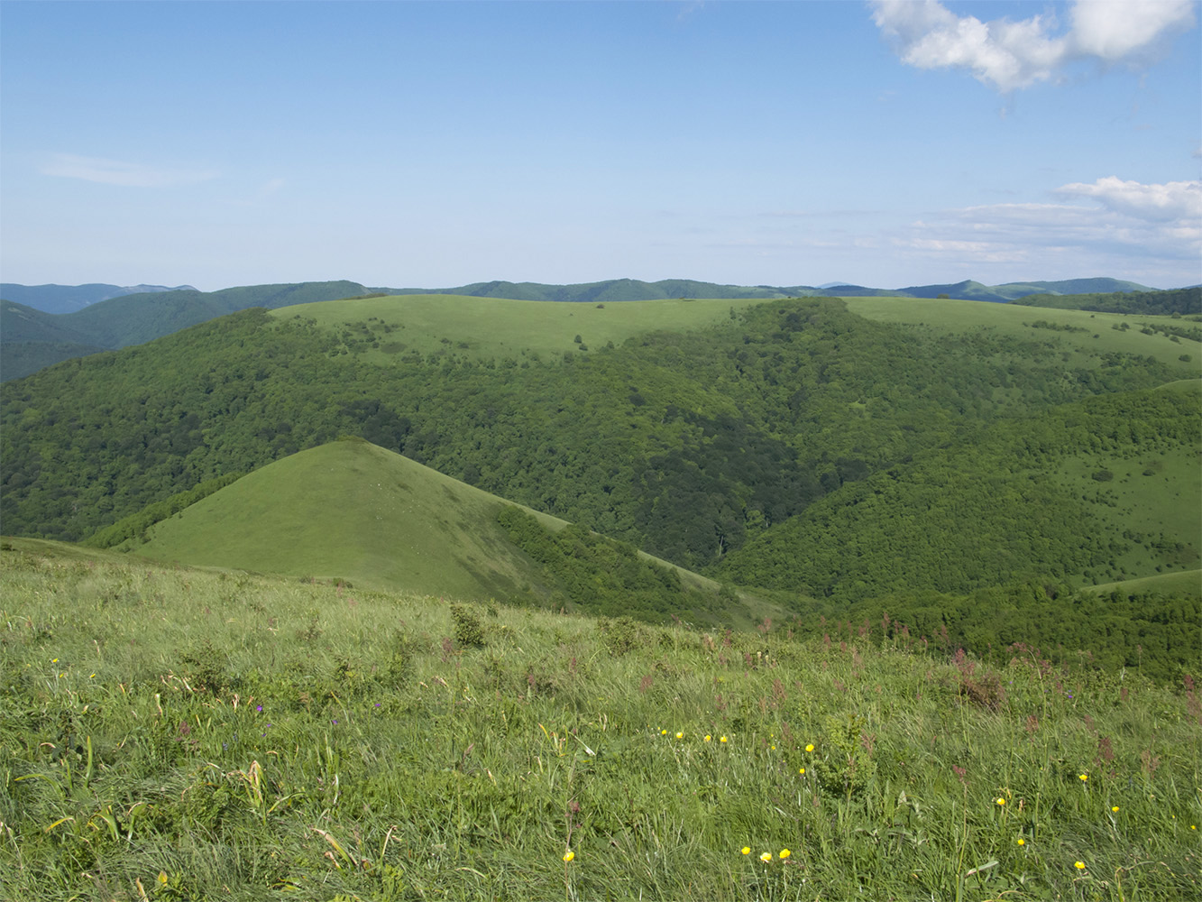 Гора Иорданова, изображение ландшафта.