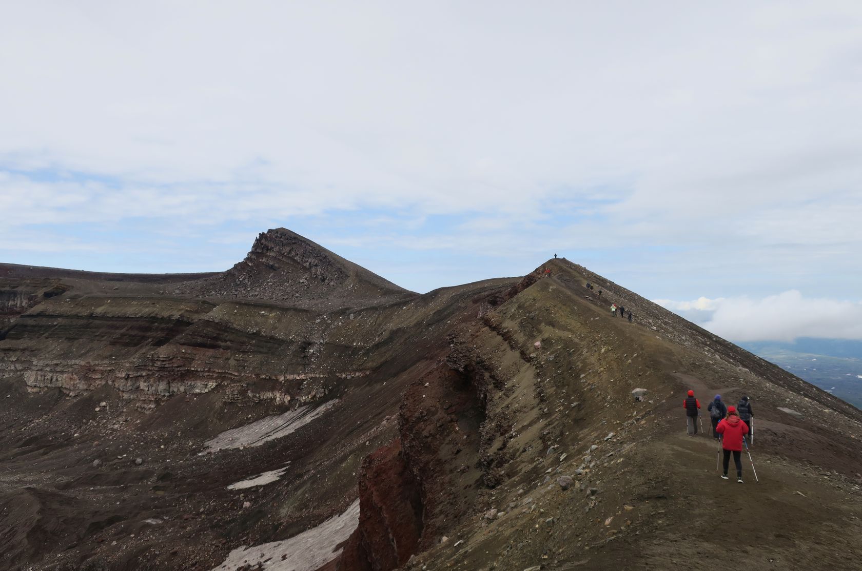 Вулкан Горелый, изображение ландшафта.