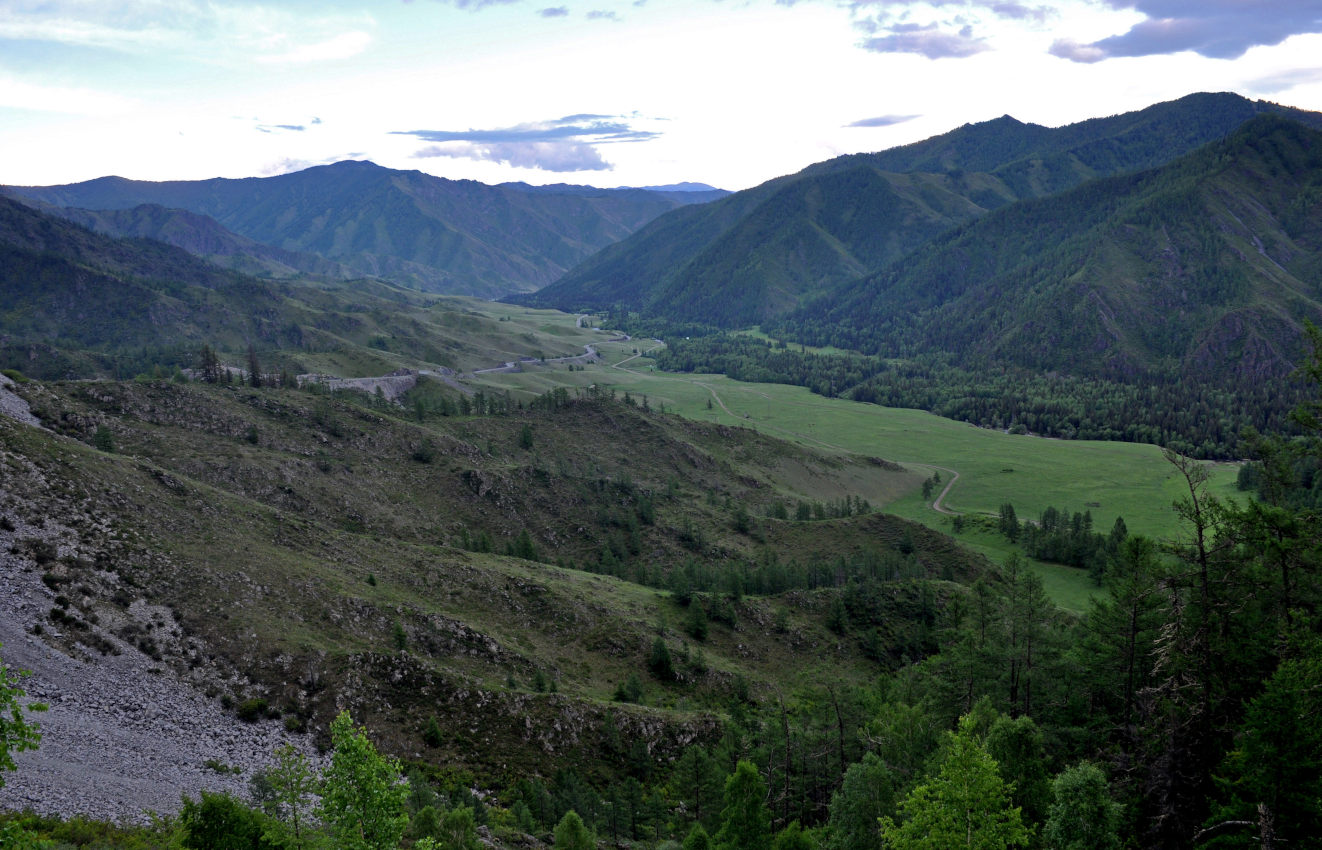 Перевал Чике-Таман, изображение ландшафта.