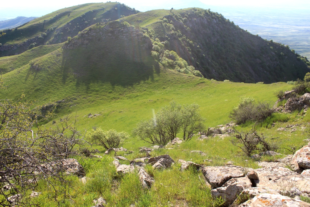 Вершина Исак, изображение ландшафта.