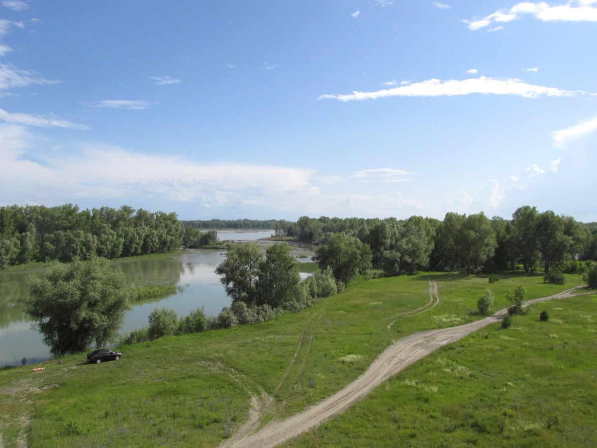 Окрестности села Лесное, изображение ландшафта.