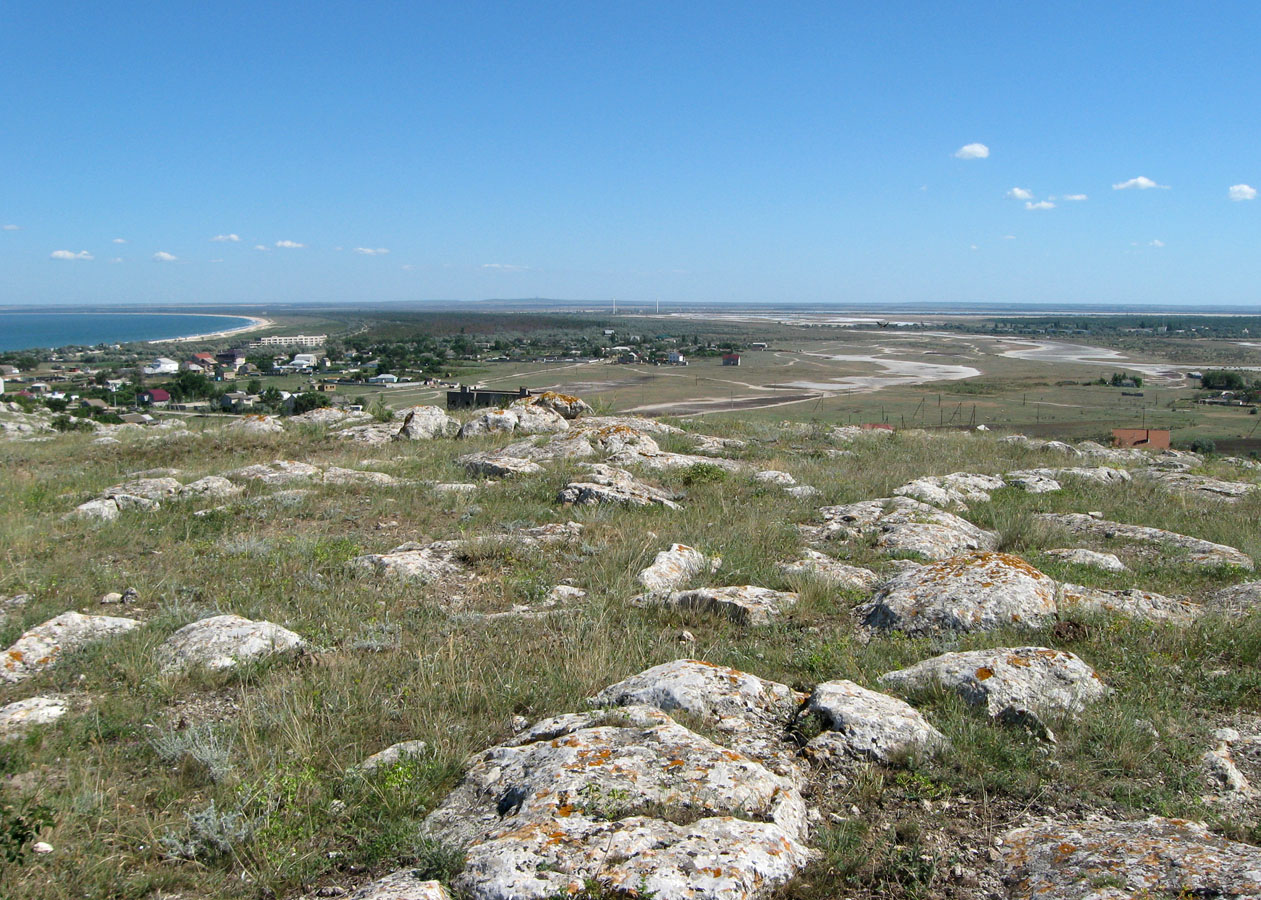 Казантип, изображение ландшафта.