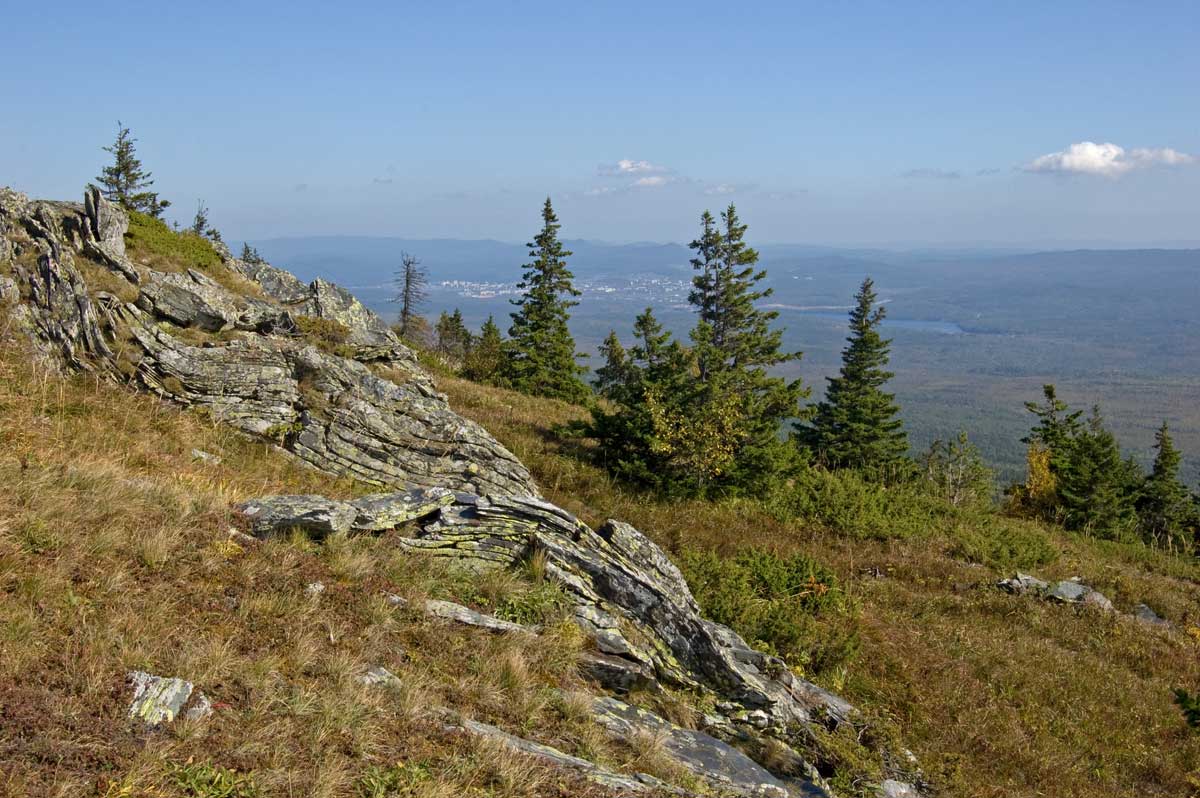Хребет Уреньга, изображение ландшафта.