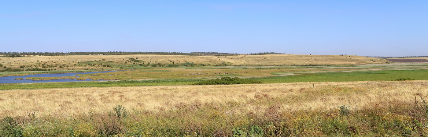 Бассейн реки Самбек, изображение ландшафта.
