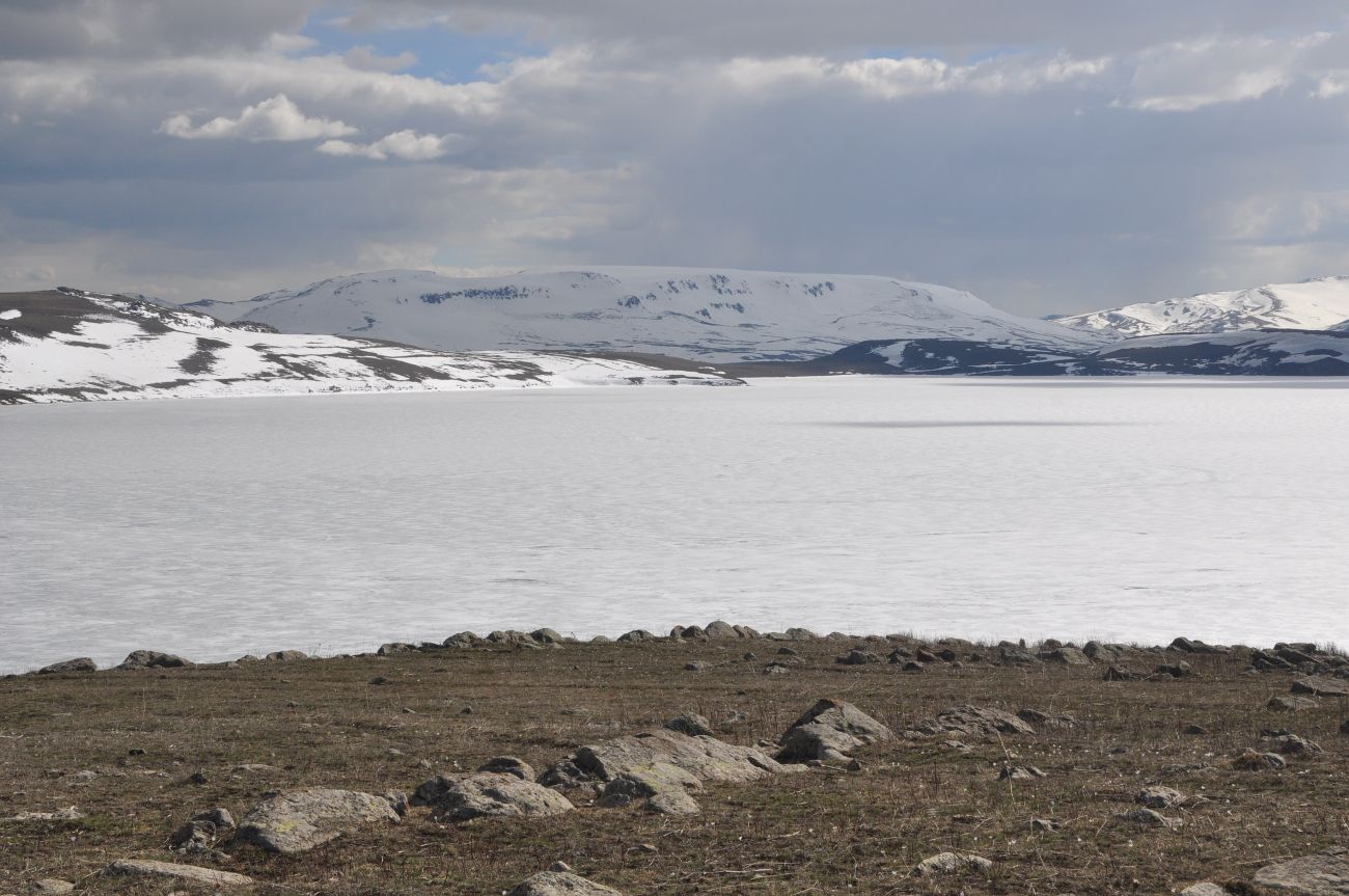 Озеро Айгыр, изображение ландшафта.