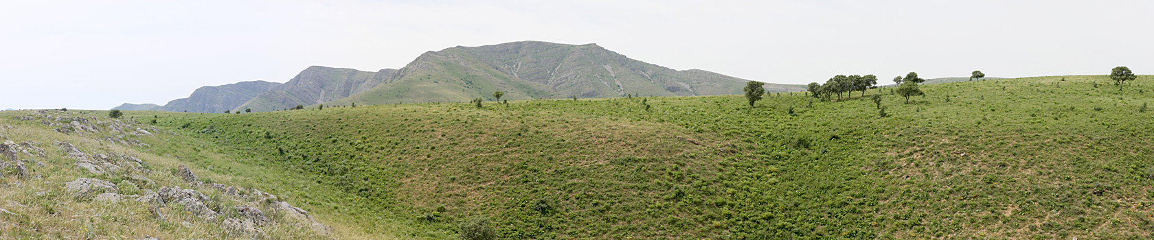 Горы Каракус, изображение ландшафта.