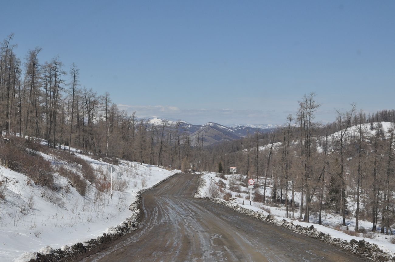 Кырлыкский перевал, изображение ландшафта.