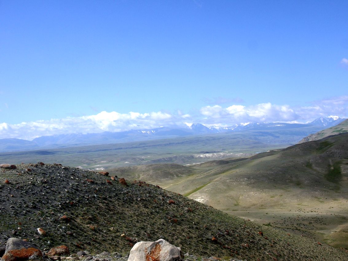 Чуйская степь, изображение ландшафта.
