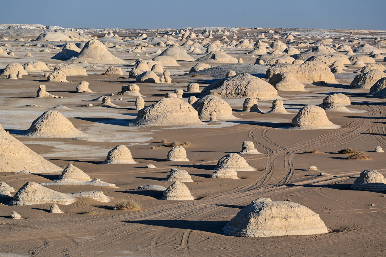Белая пустыня, изображение ландшафта.