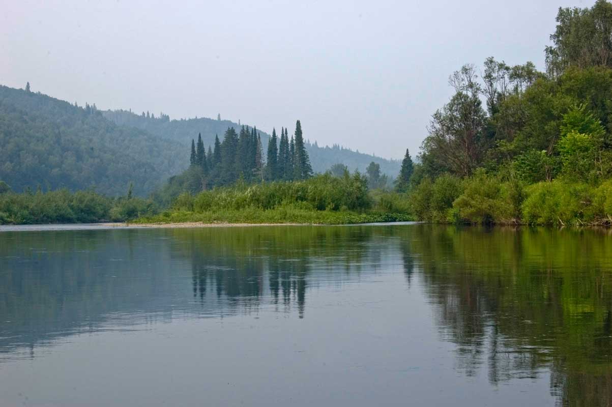 Окрестности деревни Уфа-Шигири, image of landscape/habitat.