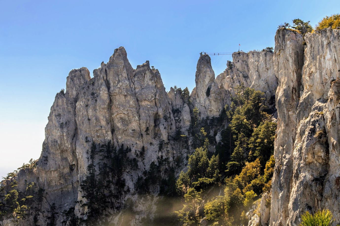 Ай-Петринская яйла, изображение ландшафта.