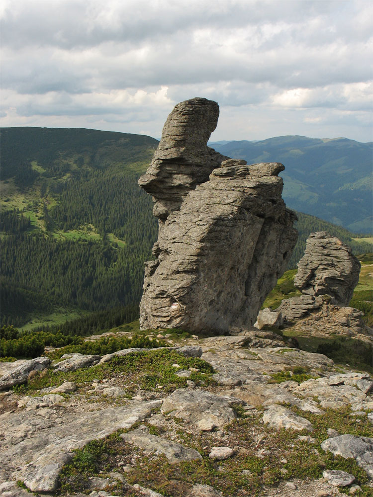 Высокогорья Черногоры, изображение ландшафта.