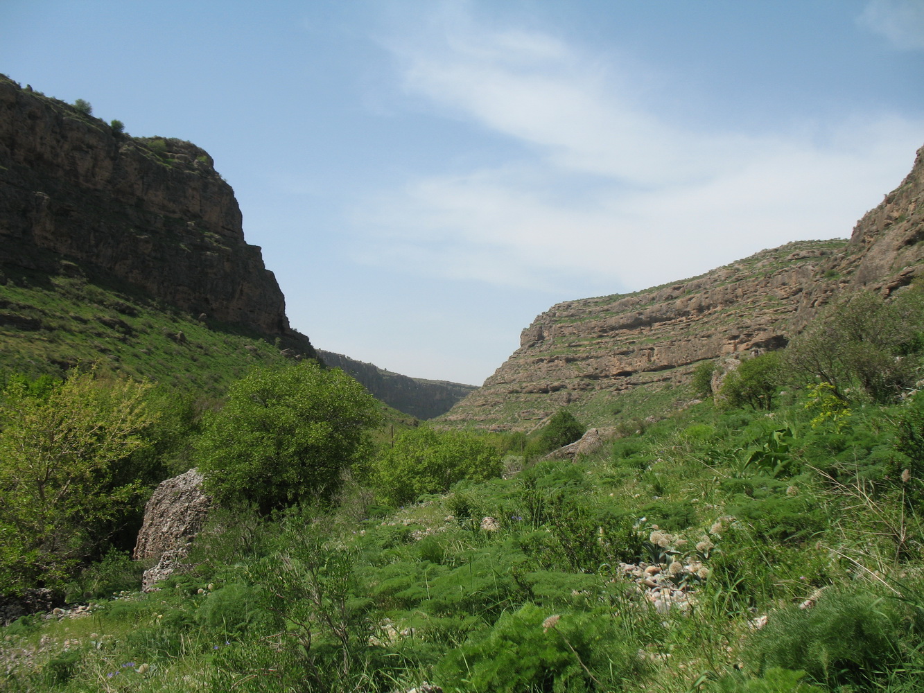 Каньон Машат, изображение ландшафта.