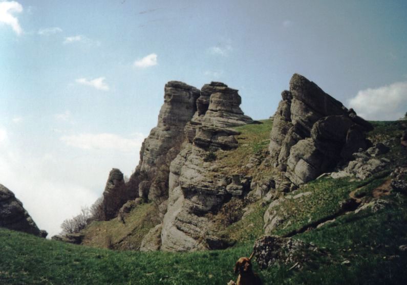 Южная Демерджи, изображение ландшафта.