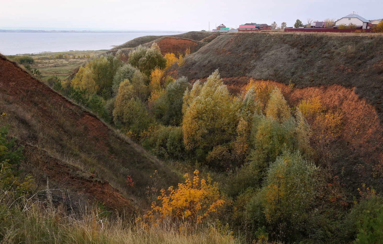 Окрестности села Красный Бор, изображение ландшафта.