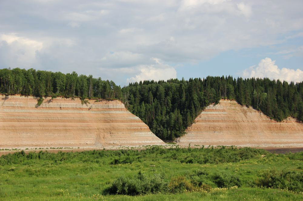 Урочище Опоки, изображение ландшафта.