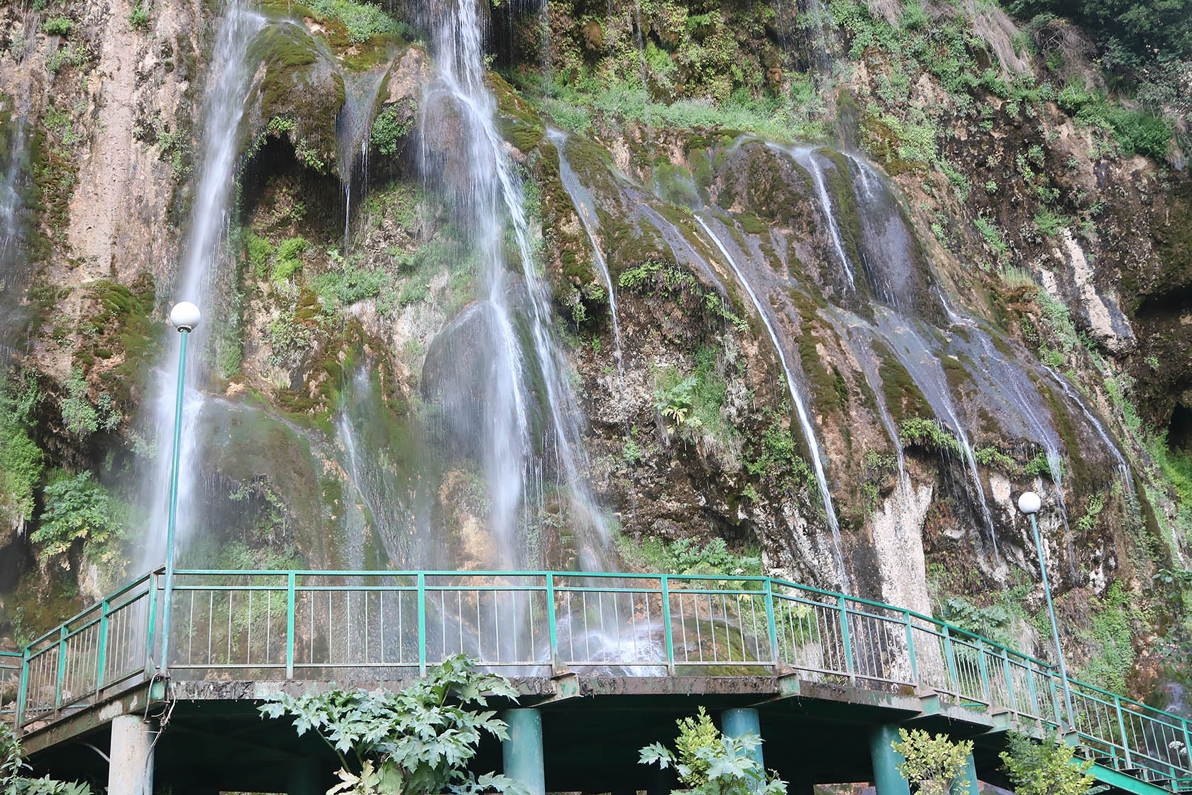 Сангардакские водопады, изображение ландшафта.