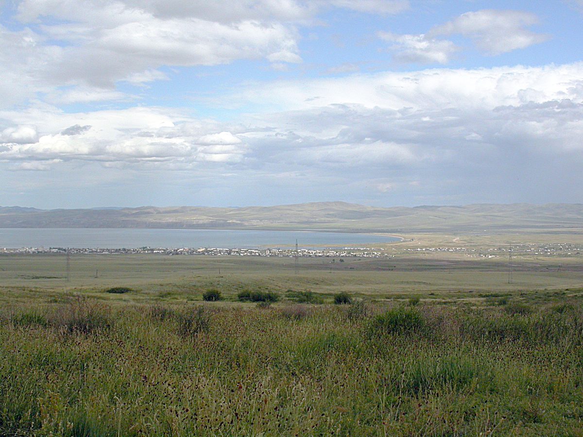 Гусиноозерский Хамар-Дабан, изображение ландшафта.