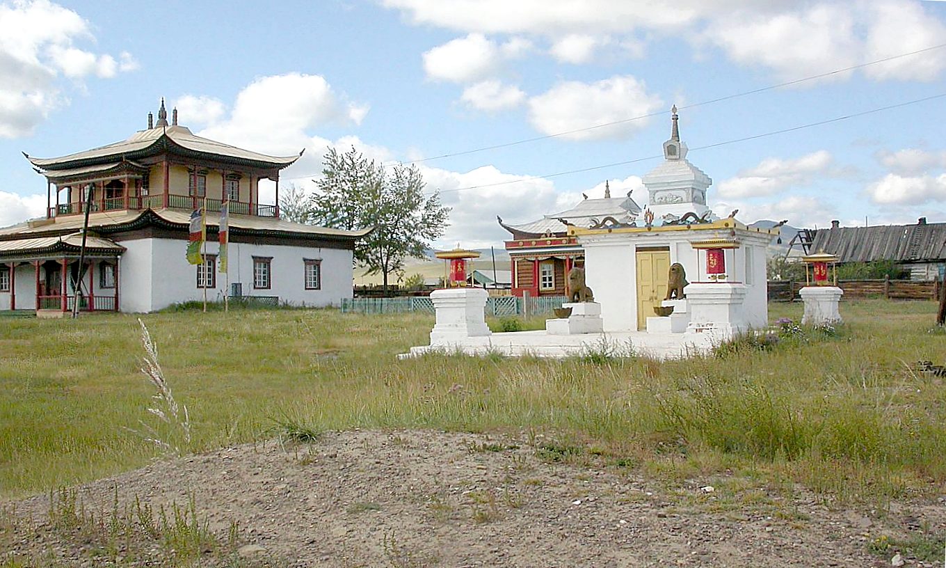 Гусиноозерский Хамар-Дабан, изображение ландшафта.