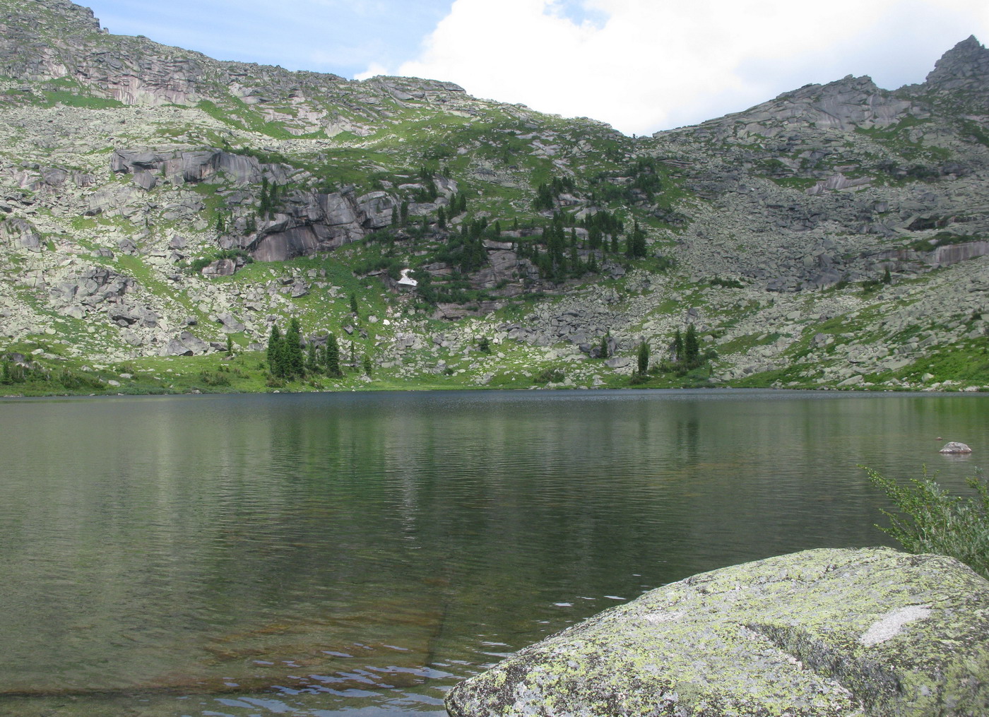 Озеро Тушканчик, изображение ландшафта.