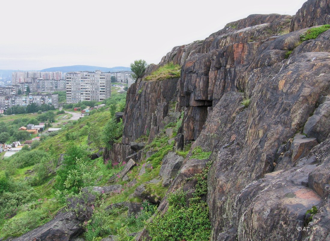 Мурманск, изображение ландшафта.
