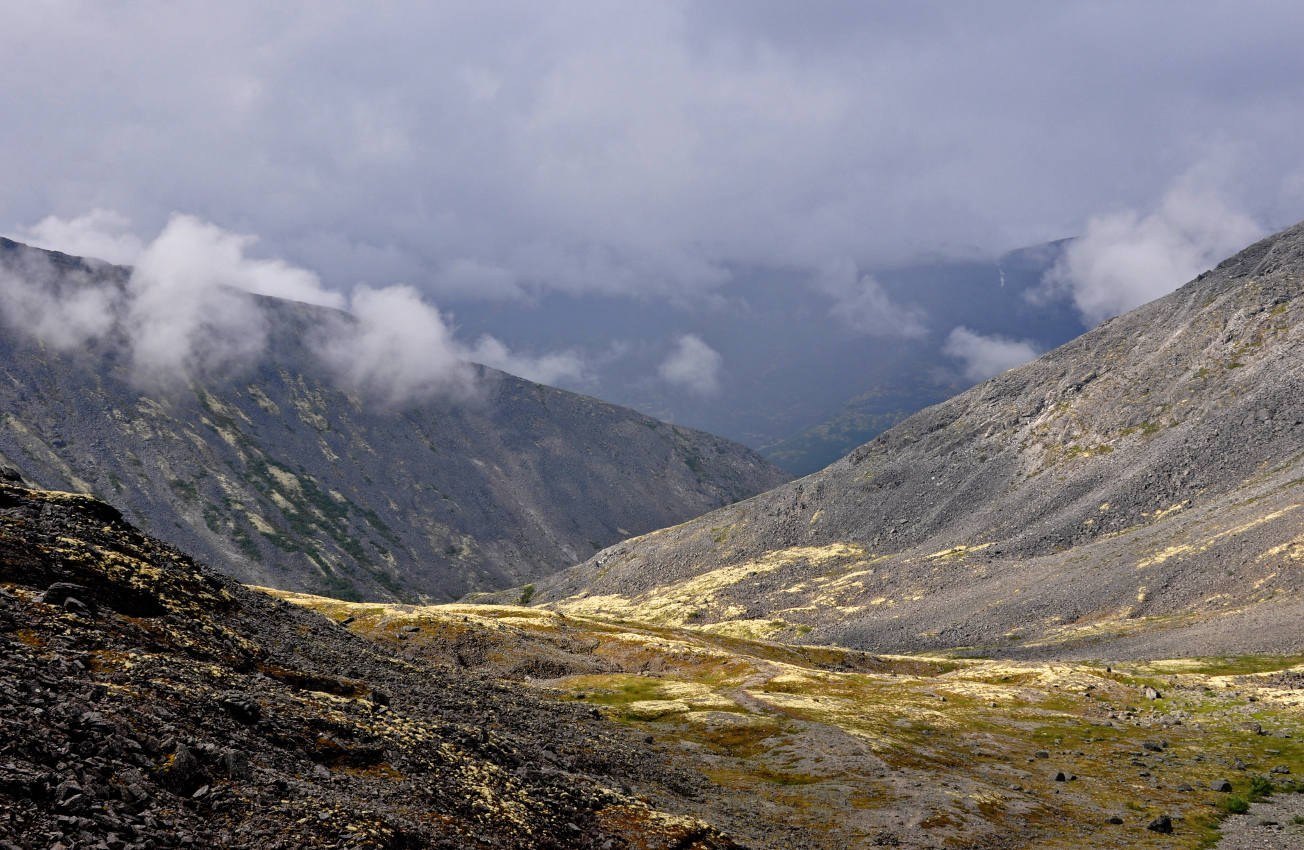 Перевал Северный Рисчорр, изображение ландшафта.